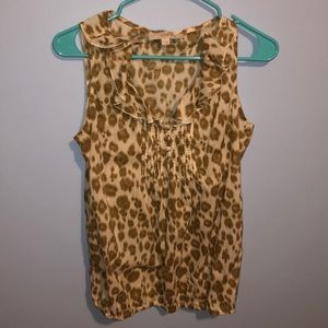 Adorable Loft animal print tank top